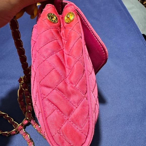 Prada Pink Quilted Women's Bag - Picture 6 of 11